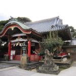 仙崎八景の１つ　長門八坂神社